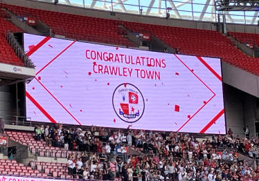 Crawley Town winning promotion at Wembley: football is about the fans